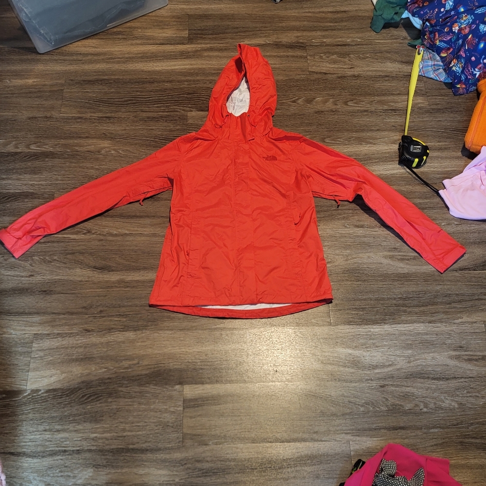 The North Face Women's Red Raincoat